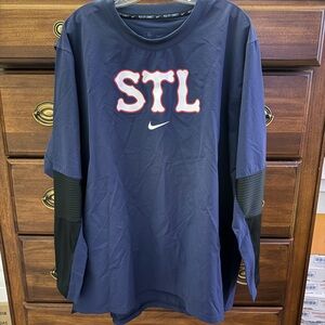 Nike Dri-FIT Authentic Navy Shirt